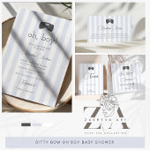 Invitation Bitty Bow Oh Boy Baby shower