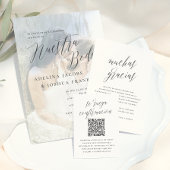 Invitation Simple Appel à l'Écriture Calligraphique Photo de