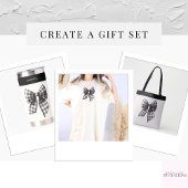 Tote Bag En vichy noir et blanc coché