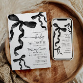 Assiettes En Carton Bow noir