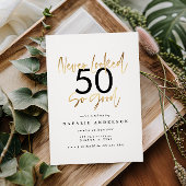 jamais eu si bonne invitation or