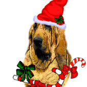 Boule En Céramique Bloodhal Christmas Joyeux