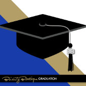 Stickers de joint bleu et bronze