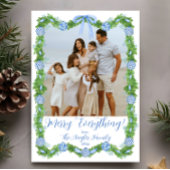 Assiettes En Carton Chinoiserie Bleue et Blanche Feu de Noël