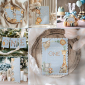 Invitations En Acrylique Pastel Tropical Wild Jungle Safari Animaux