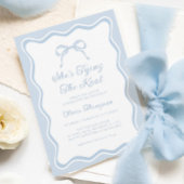 Bleu Bow Tying Fête des mariées de noeud Mimosa Ba