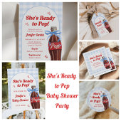 Invitation She's Ready to Pop Soda Baby Shower