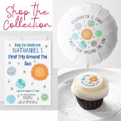 Assiettes En Carton Premier Voyage Autour Du Plaque Papier D'Anniversa