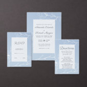 Carte De Placement Magnolia Bleu (Personnalisez la collection de ce créateur indépendant.)