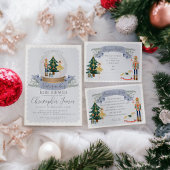 Poster noisette noël baby shower chaud coca bar