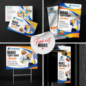 Carte De Visite Service de ménage de ménage de bureau de ménage