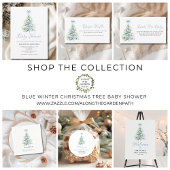 Serviette En Papier Baby shower pour garçons d'hiver de Noël