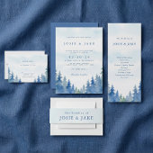 Serviette En Papier Jolie pinède d'hiver mariage serviette