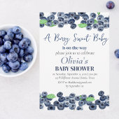 Serviette En Papier Blueberries Blueberry Fruits Baby shower Party