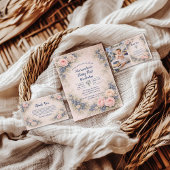 Invitation Blueberry Berry First Garden 1st Birthday