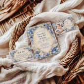 Invitation Blueberry Garden Berry First 1st Birthday