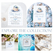 Serviette En Papier Blueberry Pancake Baby Brunch Baby shower Garçon