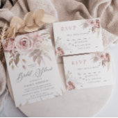 Blush Rozen mooi Vrijgezellenfeest Kaart