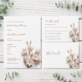 Numéro De Table 3D Boho FlowersWedding (Personnalisez la collection de ce créateur indépendant.)