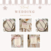 Cartons Réponse Blush Floral Garden Wedding