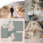 Save The Date Pétales et succulents d'arrosage Mal botanique