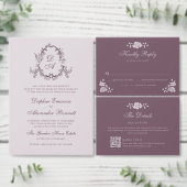 Numéro De Table Mariage Botanique Vintage Bourgogne (Personnalisez la collection de ce créateur indépendant.)