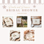 Blush Roos Parels en Prosecco Vrijgezellenfeest Servet