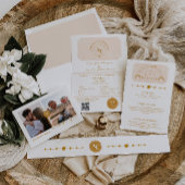 Serviette En Papier Carte d'embarquement Destination Mariage cosmique