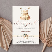 T-shirt Boho Baby Dress Hanger en bois Ciel