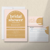 Carte Boho Blush & Mustard Premium Recette