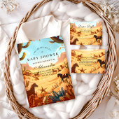 Invitation Boho Country Western Baby Shower