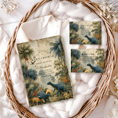 Boho Dino Baby Shower Kaart