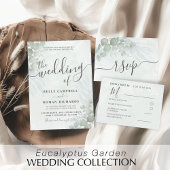 Carte De Remerciements Rustic Sage Green Thank You Eucalyptus Wedding