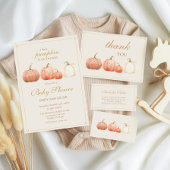 Assiettes En Carton Baby shower Citrouille Boho Fall Polka Dot