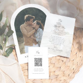Programme Simple Mariage Bohème Minimaliste