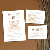 Étiquette Pour Bouteilles D'eau Boho Baby shower Party Décor Faveurs