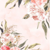 Invitation Boho Pink Peony Pampas Serez-Vous Ma Femme D'Accue