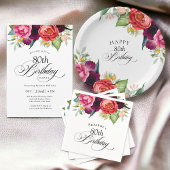 Carte De Placement Rustique Boho Floral Mariage ou événement