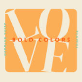 Bandeau De Faire-part Couleurs Vives