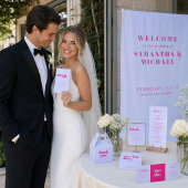 Réponse de mariage Lilac Pink RSVP