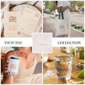 Retro Westerne woestijn | Bruidsdouche uitnodiging