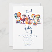 Invitation Boo ! Parti anniversaire de enfant Spooktacular