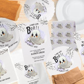 Invitation Boo Baby shower Halloween thème Mignonne fête