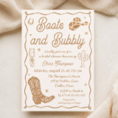 Serviette En Papier Mariage Boots et Bubbly