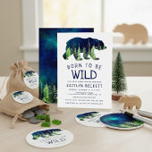 Né Pour Être Une Affiche de bienvenue Baby shower