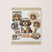 Collection Boutique Shih Tzu Puzzle (Vertical)