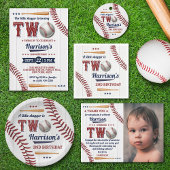 Gobelets En Papier Boys Baseball 2e anniversaire