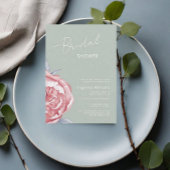 Poster Fête des mariées d'affiche dans un style élégant.