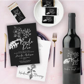 Invitation Bride or Die Gothic Floral Bachelorette Weekend