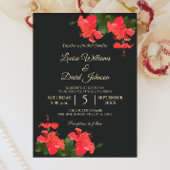 Faire-part de mariage Fleur de Hibiscus Clair